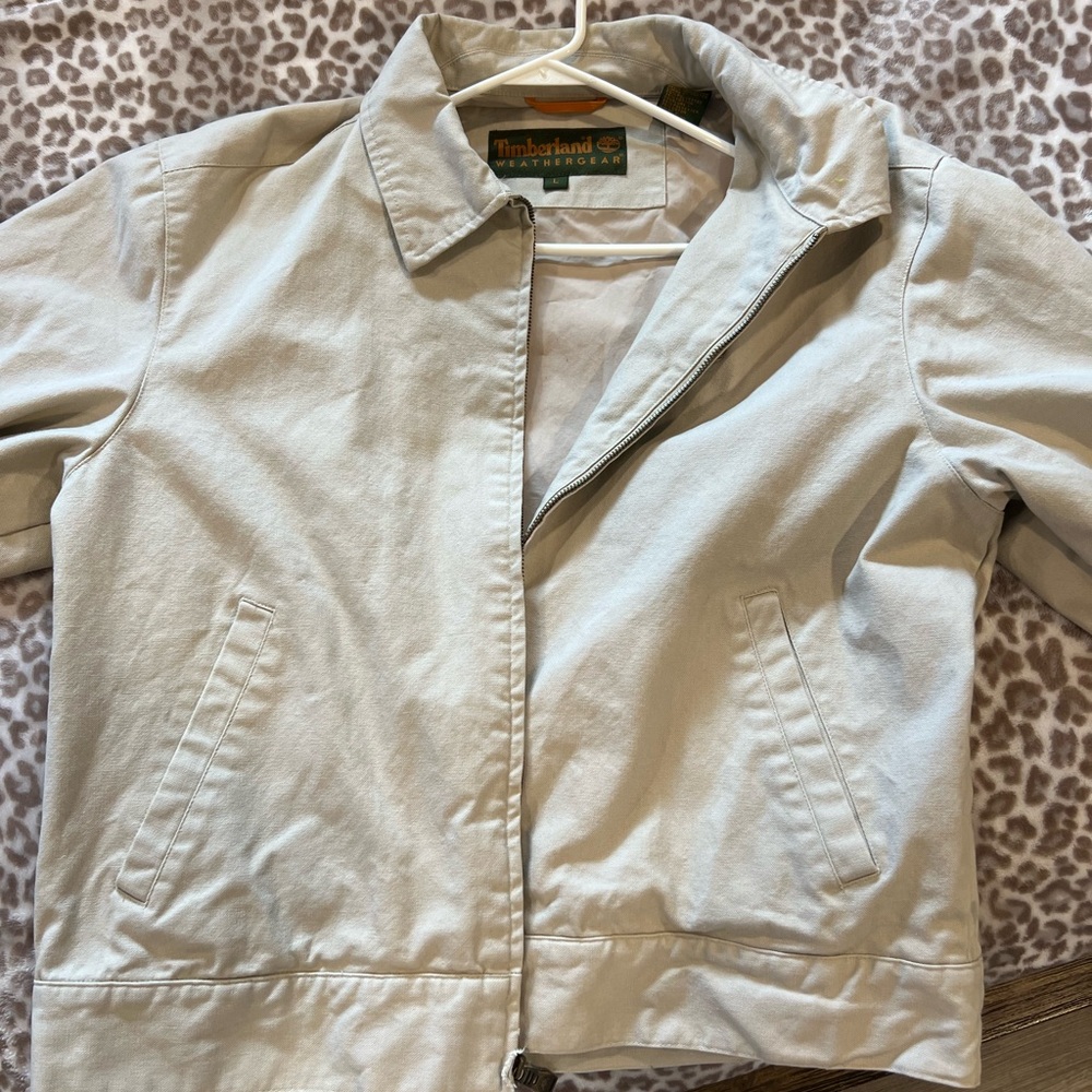 Timberland Men’s Cream Jacket
